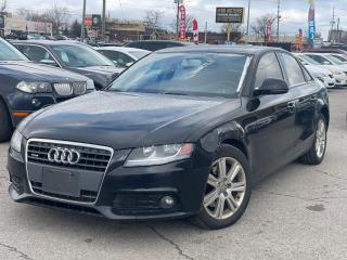 Used 2009 Audi A4 2.0T / CLEAN CARFAX for sale in Bolton, ON