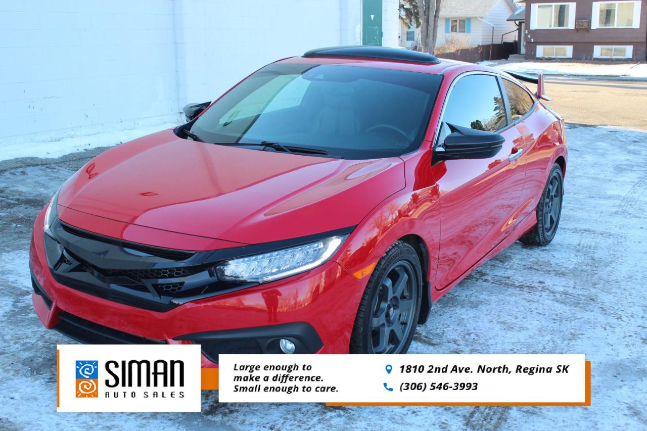 Used 2017 Honda Civic Touring LEATHER SUNROOF for sale in Regina, SK