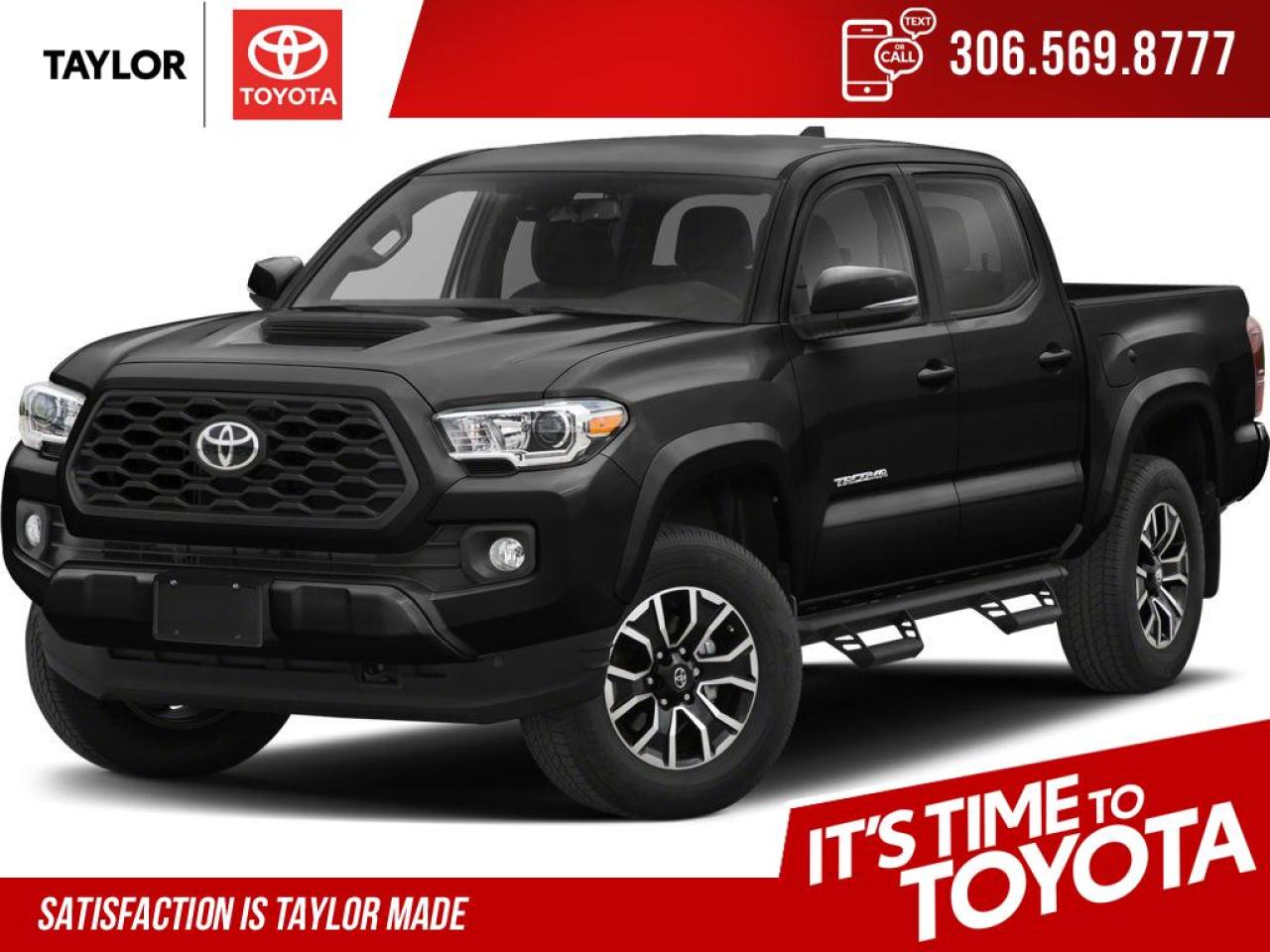 New 2023 Toyota Tacoma TRD SPORT - 6 FOOT BOX - HEATED CLOTH SEATS - REMOTE WITH TOYOTA APP for sale in Regina, SK