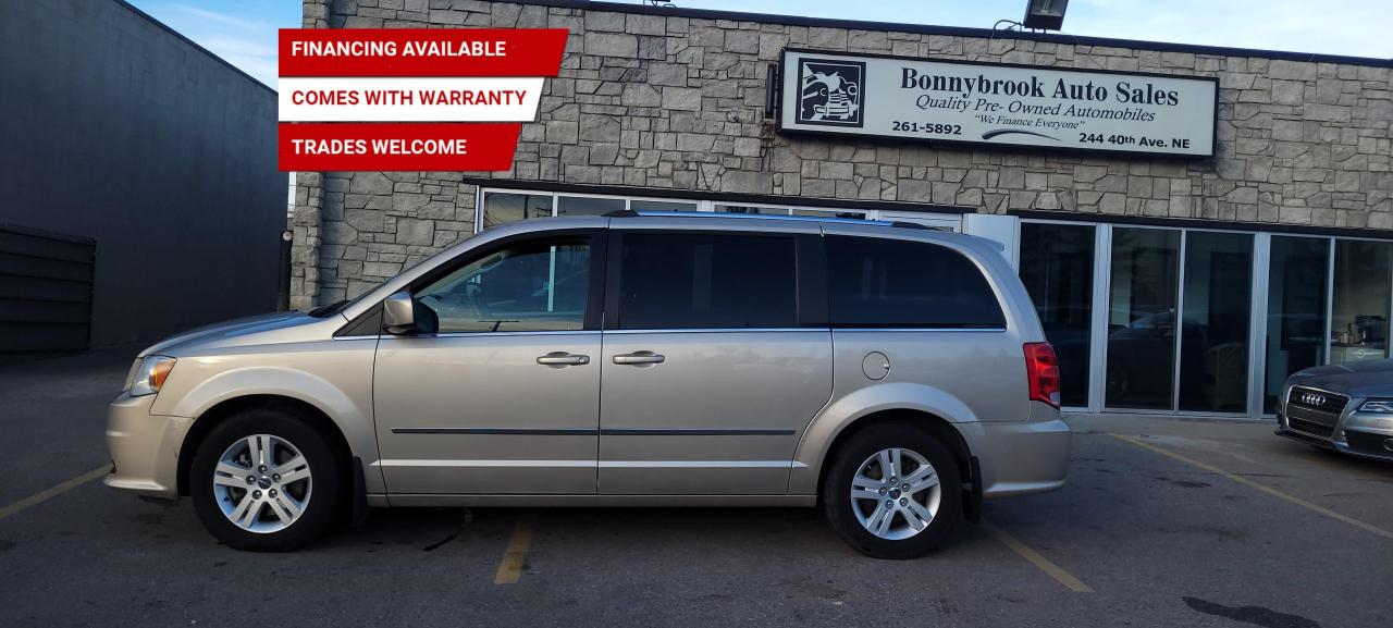 Used 2015 Dodge Grand Caravan SXT/7 Passenger/Leather/Dvd player/Car starter/Nav for sale in Calgary, AB