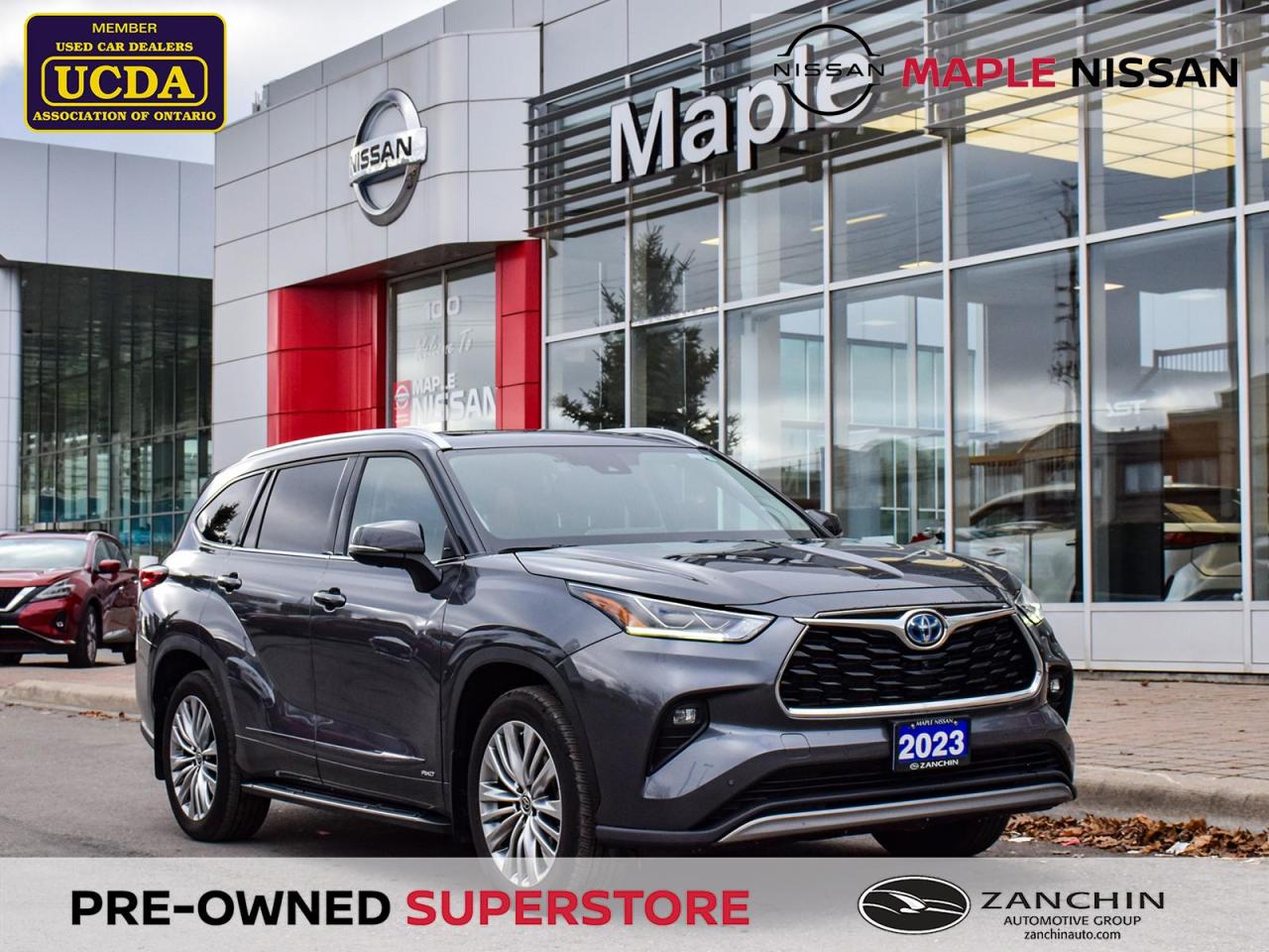 Used 2023 Toyota Highlander HYBRID Limited AWD|Blind Spot|7 Seater|Apple CarPlay for sale in Maple, ON