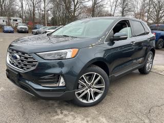 Leather Seats, Premium Audio, Heated Seats, Power Liftgate, Apple CarPlay, Android Auto, Remote Start, Ford Co-Pilot360, Lane Keep Assist, Lane Departure Warning, Forward Collision Alert, LED Lights, 4G WiFi, Proximity Key, Climate Control, SiriusXM           Many of our Demonstrators and Loaners are currently available for sale now that 2024 replacement vehicles have arrived. Ask for more details!    Why Buy From Winegard Ford?   * No Administration fees  * No Additional Charges for Factory Orders  * 100 Point Inspection on All Used Vehicles  * Full Tank of Fuel with Every New or Used Vehicle Purchase  * Licensed Ford Accessories Available  *  Window Tinting Available  * Custom Truck Lift and Leveling Packages Available         Comfortable ride quality, an airy cabin and generous standard tech features make this 2024 Ford Edge a stand-out SUV.      With meticulous attention to detail and amazing style, the Ford Edge seamlessly integrates power, performance and handling with awesome technology to help you multitask your way through the challenges that life throws your way. Made for an active lifestyle and spontaneous getaways, the Ford Edge is as rough and tumble as you are. Push the boundaries and stay connected to the road with this sweet ride!      This stone blue metallic SUV  has an automatic transmission and is powered by a  250HP 2.0L 4 Cylinder Engine.      Our Edges trim level is Titanium. For a healthy dose of luxury and refinement, step up to this Titanium trim, lavishly appointed with premium heated leather seats with power adjustment and lumbar support, perimeter approach lights, a sonorous 12-speaker Bang & Olufsen audio system, and a numeric keypad for extra security. This trim also features a power liftgate for rear cargo access, a key fob with remote engine start and rear parking sensors, a 12-inch capacitive infotainment screen bundled with wireless Apple CarPlay and Android Auto, SiriusXM satellite radio, and 4G mobile hotspot internet connectivity. You and yours are assured of optimum road safety, with blind spot detection, rear cross traffic alert, pre-collision assist with automatic emergency braking, lane keeping assist, lane departure warning, forward collision alert, driver monitoring alert, and a rearview camera with an inbuilt washer. Also standard include proximity keyless entry, dual-zone climate control, 60-40 split front folding rear seats, LED headlights with automatic high beams, and even more.      View the original window sticker for this vehicle with this url http://www.windowsticker.forddirect.com/windowsticker.pdf?vin=2FMPK4K92RBA67119.     To apply right now for financing use this link : http://www.winegardford.com/financing/application.htm         Weve discounted this vehicle $1250.    4.99% financing for 84 months.    Buy this vehicle now for the lowest bi-weekly payment of $413.81 with $0 down for 84 months @ 4.99% APR O.A.C. ( taxes included, $13 documentation fee   / Total cost of borrowing $11798   ).  Incentives expire 2024-05-31.  See dealer for details.          Come by and check out our fleet of 20+ used cars and trucks and 80+ new cars and trucks for sale in Caledonia.  o~o