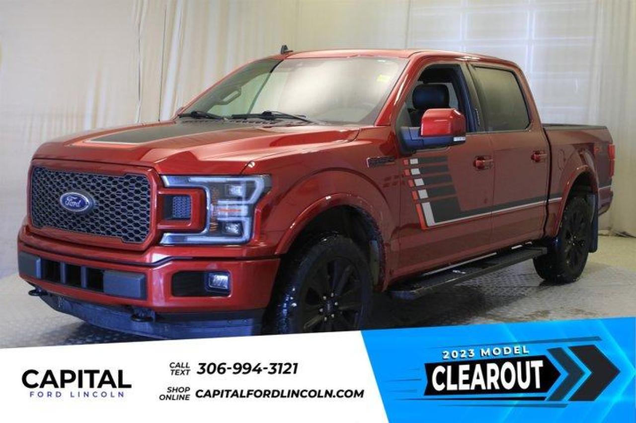 Used 2019 Ford F-150 lARIAT SuperCrew **One Owner, Sunroof, Nav, Leather, Appearance Package, 5L** for sale in Regina, SK