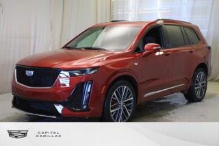 This 2024 Cadillac XT6 in Radiant Red Tintcoat is equipped with AWD and Gas V6 3.6L/ engine.Exclusive features of the XT6 Sport include: Carbon fiber interior décor, Uniquely-styled black painted grille and high gloss accents, 20-in 12-Spoke Pearl Nickel finish wheels, and Sport Controlled twin-clutch AWD systems.Check out this vehicles pictures, features, options and specs, and let us know if you have any questions. Helping find the perfect vehicle FOR YOU is our only priority.P.S...Sometimes texting is easier. Text (or call) 306-988-7738 for fast answers at your fingertips!Dealer License #914248Disclaimer: All prices are plus taxes & include all cash credits & loyalties. See dealer for Details.