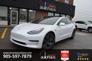 CASH OR FINANCE $32,700 - STANDARD PLUS - NO ACCIDENTS - NEW YEAR SALE ON NOW WITH OVER 70 TESLAS IN STOCK AT TESLASUPERSTORE.ca - NO PAYMENTS UP TO 6 MONTHS O.A.C. - CASH or FINANCE ADVERTISED PRICE IS THE SAME - NAVIGATION / 360 CAMERA / LEATHER / HEATED AND POWER SEATS / PANORAMIC SKYROOF / BLIND SPOT SENSORS / LANE DEPARTURE / AUTOPILOT / COMFORT ACCESS / KEYLESS GO / BALANCE OF FACTORY WARRANTY / Bluetooth / Power Windows / Power Locks / Power Mirrors / Keyless Entry / Cruise Control / Air Conditioning / Heated Mirrors / ABS & More <br/> _________________________________________________________________________ <br/>   <br/> NEED MORE INFO ? BOOK A TEST DRIVE ?  visit us TOACARS.ca to view over 120 in inventory, directions and our contact information. <br/> _________________________________________________________________________ <br/>   <br/> Let Us Take Care of You with Our Client Care Package Only $795.00 <br/> - Worry Free 5 Days or 500KM Exchange Program* <br/> - 36 Days/2000KM Powertrain & Safety Items Coverage <br/> - Premium Safety Inspection & Certificate <br/> - Oil Check <br/> - Brake Service <br/> - Tire Check <br/> - Cosmetic Reconditioning* <br/> - Carfax Report <br/> - Full Interior/Exterior & Engine Detailing <br/> - Franchise Dealer Inspection & Safety Available Upon Request* <br/> * Client care package is not included in the finance and cash price sale <br/> * Premium vehicles may be subject to an additional cost to the client care package <br/> _________________________________________________________________________ <br/>   <br/> Financing starts from the Lowest Market Rate O.A.C. & Up To 96 Months term*, conditions apply. Good Credit or Bad Credit our financing team will work on making your payments to your affordability. Visit www.torontoautohaus.com/financing for application. Interest rate will depend on amortization, finance amount, presentation, credit score and credit utilization. We are a proud partner with major Canadian banks (National Bank, TD Canada Trust, CIBC, Dejardins, RBC and multiple sub-prime lenders). Finance processing fee averages 6 dollars bi-weekly on 84 months term and the exact amount will depend on the deal presentation, amortization, credit strength and difficulty of submission. For more information about our financing process please contact us directly. <br/> _________________________________________________________________________ <br/>   <br/> We conduct daily research & monitor our competition which allows us to have the most competitive pricing and takes away your stress of negotiations. <br/>   <br/> _________________________________________________________________________ <br/>   <br/> Worry Free 5 Days or 500KM Exchange Program*, valid when purchasing the vehicle at advertised price with Client Care Package. Within 5 days or 500km exchange to an equal value or higher priced vehicle in our inventory. Note: Client Care package, financing processing and licensing is non refundable. Vehicle must be exchanged in the same condition as delivered to you. For more questions, please contact us at sales @ torontoautohaus . com or call us 9 0 5  5 9 7  7 8 7 9 <br/> _________________________________________________________________________ <br/>   <br/> As per OMVIC regulations if the vehicle is sold not certified. Therefore, this vehicle is not certified and not drivable or road worthy. The certification is included with our client care package as advertised above for only $795.00 that includes premium addons and services. All our vehicles are in great shape and have been inspected by a licensed mechanic and are available to test drive with an appointment. HST & Licensing Extra <br/>