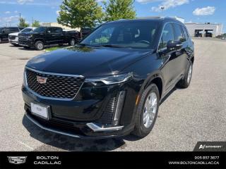 <b>Sunroof,  Heated Seats,  Apple CarPlay,  Android Auto,  Power Liftgate!</b><br> <br> <br> <br>Luxury Tax is not included in the MSRP of all applicable vehicles.<br> <br>  With distinguished style, modern features, and true SUV capability, this 3-row Cadillac XT6 is the ideal family hauler. <br> <br>Providing next-level capability, this Cadillac XT6 offers a sophisticated driving experience thanks to its advanced all-wheel-drive powertrain and safety features. The XT6 also features 3 rows of folding seats that allows you to haul your family around town or on long road trips in ultimate refinement and comfort. It also comes with first class premium materials enhancing your driving experience even further. This 2023 Cadillac XT6 is indeed the perfect large SUV.<br> <br> This stellar black metallic  SUV  has an automatic transmission and is powered by a  235HP 2.0L 4 Cylinder Engine.<br> <br> Our XT6s trim level is Luxury. An UltraView glass sunroof with a power sunshade and heated front seats are among the few amazing standard features that this XT6 comes with. Other features include LED lights, a power liftgate with programmable memory height, an 8-speaker Bose audio system, Wi-Fi hotspot capability, tri-zone climate control, adaptive remote start, and an 8-inch infotainment screen with wireless Apple CarPlay and Android Auto. Safety equipment include lane change alert with blind zone monitoring, lane keeping assist with lane departure warning, front pedestrian braking, and rear cross traffic alert. This vehicle has been upgraded with the following features: Sunroof,  Heated Seats,  Apple Carplay,  Android Auto,  Power Liftgate,  Lane Keep Assist,  Front Pedestrian Braking. <br><br> <br>To apply right now for financing use this link : <a href=http://www.boltongm.ca/?https://CreditOnline.dealertrack.ca/Web/Default.aspx?Token=44d8010f-7908-4762-ad47-0d0b7de44fa8&Lang=en target=_blank>http://www.boltongm.ca/?https://CreditOnline.dealertrack.ca/Web/Default.aspx?Token=44d8010f-7908-4762-ad47-0d0b7de44fa8&Lang=en</a><br><br> <br/> See dealer for details. <br> <br>At Bolton Motor Products, we offer new and pre-enjoyed luxury Cadillacs in Bolton. Our sales staff will help you find that new or used car you have been searching for in the Bolton, Brampton, Nobleton, Kleinburg, Vaughan, & Maple area. o~o