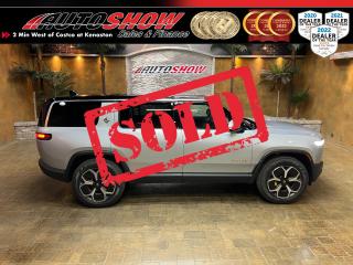 Used 2023 Rivian R1S Adventure - AS NEW 900kms! Pano Roof, Nav, Lthr for sale in Winnipeg, MB