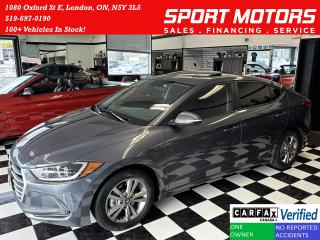 Used 2018 Hyundai Elantra GL SE+Sunroof+ApplePlay+Camera+Tinted+CLEAN CARFAX for sale in London, ON