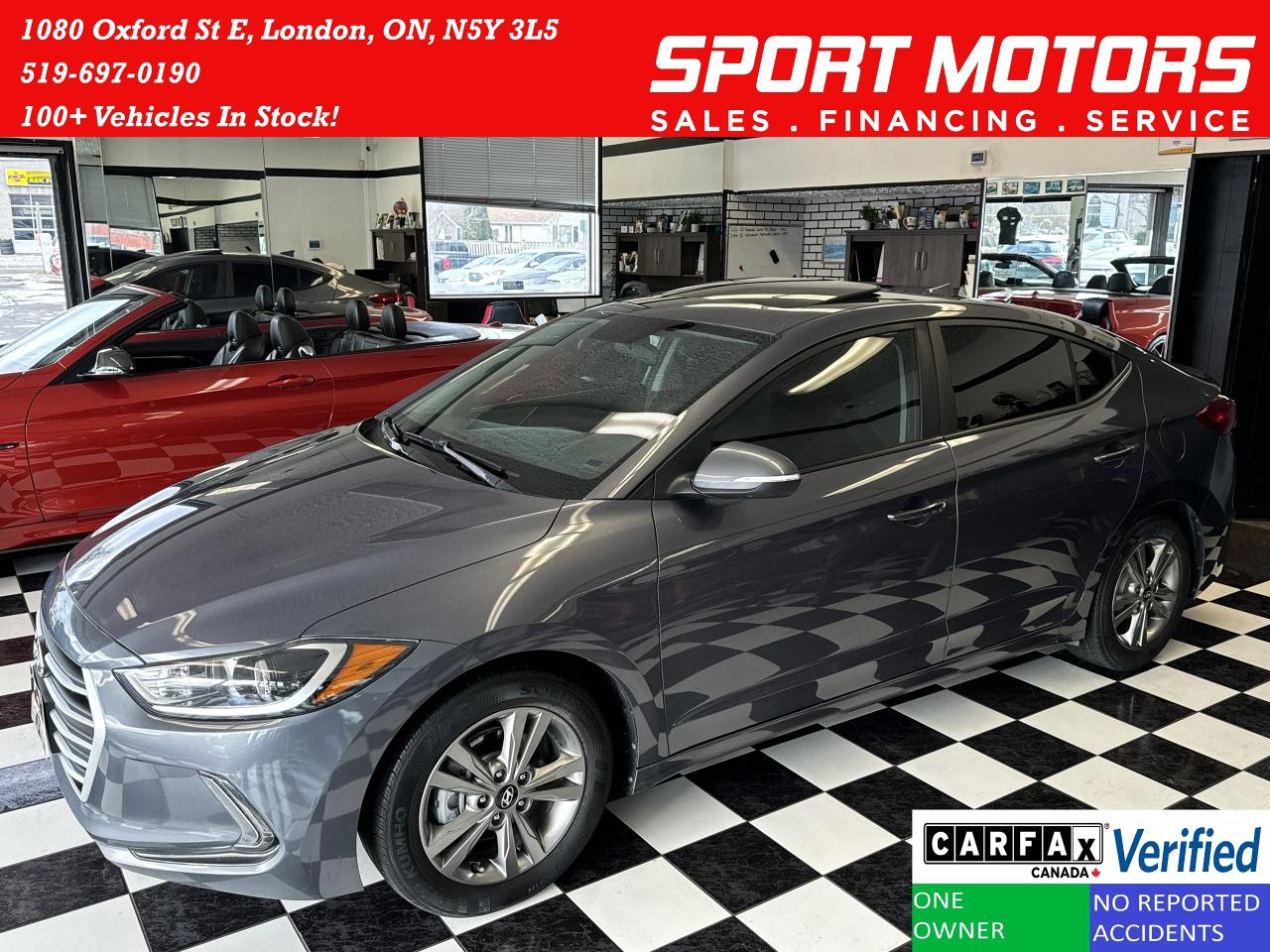 2018 Hyundai Elantra GL SE+Sunroof+ApplePlay+Camera+Tinted+CLEAN CARFAX - Photo #1