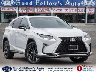 Used 2018 Lexus RX FSPORT 2, LEATHER SEATS, SUNROOF, NAVIGATION, REAR for sale in North York, ON