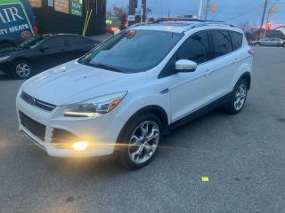 <p>2013 FORD ESCAPE TITANIUM AUTOMATIC 4 CYLINDER 4 CYLINDER 2.OLITRE ENGINE COMES FULLY LOADED WITH ALL THE OPTIONS SUCH AS ALL WHEEL DRIVE LEATHER SUNROOF NAVIGATION BACK UP CAMERA FULL SENSORS AROUND THE CAR HEATED SEATS BLUETOOTH AUX ALLOY WHEELS KEYLESS ENTRY POWER WINDOWS POWER LOCKS POWER MIRRORS POWER TRUNK RELEASE COMES SAFETY CERTIFIED INCLUDED IN THE PRICE.ALL YOU PAY IS PRICE PLUS TAX. LISCENCING AND REGISTRATION ARE EXTRA. YOU CAN CALL US AT 6476275600 TO BOOK AN APPOINTMENT FOR A TEST DRIVE AT 48R ROGERS RD TORONTO. PLEASE VISIT OUR WEBSITE AT WWW.LETSDOTHISAUTOSALES.CA</p><p>*** SCHEDULE A TEST DRIVE TODAY!!! OPEN 7 DAYS A WEEK!!! *** </p><p><br />Phone Number : 647 627 56 00 <br /><br /><br /><br />All credit types welcome! Bad/Good/No Credit, bankruptcy, consumer proposal, new to Canada, student. Hassle-free approvals. No matter what your credit situation is, You Are Approved!!! <br /><br /><br /></p><p>Trade-ins Welcome!!!</p><p>Open 7 Days A Week / Mon-Fri 10AM-8PM / Sat 10AM-6PM / Sun 12-5PM / excluding stat holidays</p><p>Lets Do This Auto Sales Inc.</p><p>647-627-5600</p><p>www.letsdothisautosales.ca</p><p>Address: 485 Rogers Rd. York, Ontario</p>