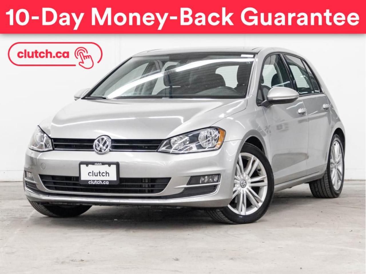 Used 2016 Volkswagen Golf Highline w/ Apple CarPlay & Android Auto, Cruise Control, A/C for sale in Toronto, ON