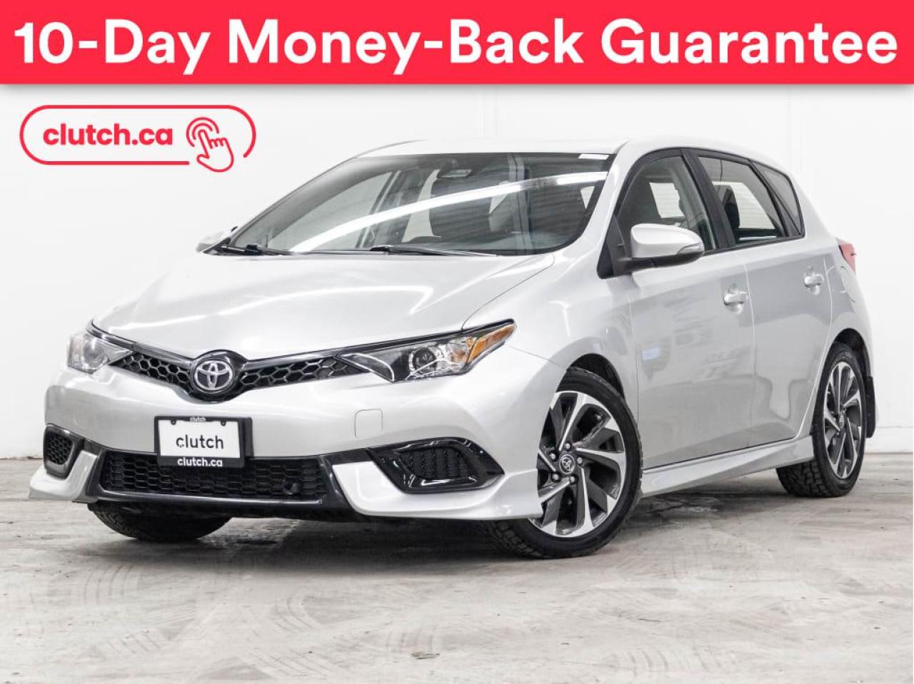 Used 2017 Toyota Corolla iM Base w/ Rearview Cam, Bluetooth, A/C for sale in Toronto, ON