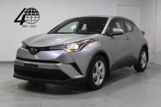 <p>The CHR is a Toyota compact crossover, equipped with a 2.0L 4-cylinder engine, optioned in Silver Knockout Metallic on 17” alloy wheels. XLE-trim features include Bluetooth/Apple CarPlay connectivity, pre-collision system assist, adaptive cruise control with lane-departure assist, adjustable drive modes, a backup camera, heated front seats, dual-zone climate control, and more!</p>

<p>World Fine Cars Ltd. has been in business for over 30 years and maintains over 90 pre-owned vehicles in inventory at all times. Every certified retailed vehicle will have a 3 Month 3000 KM POWERTRAIN WARRANTY WITH SEALS AND GASKETS COVERAGE, with our compliments (conditions apply please contact for details). CarFax Reports are always available at no charge. We offer a full service center and we are able to service everything we sell. With a state of the art showroom including a comfortable customer lounge with WiFi access. We invite you to contact us today 1-888-334-2707 www.worldfinecars.com</p>
