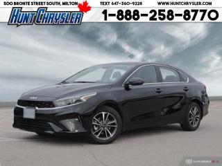 OHHHHHH WOW WOW WOW!!! WHAT A BUY!!! 2023 KIA FORTE EX!!! This former daily rental is equipped with a 2.0L Engine, Automatic Transmission, Premium Cloth Seating for Five, 16in Alloy Wheels, LED Lighting, Bluetooth, Android Auto/CarPlay, Heated Steering Wheel, Heated Front Seats, Forward Collision Warning, Blind Spot Detection, Rear Cross Traffic, Lane Keep Assist and so much much more!! Are you on the Hunt for the perfect car in Ontario? Look no further than our car dealership! Our NON-COMMISSION sales team members are dedicated to providing you with the best service in town. Whether youre looking for a sleek pickup truck or a spacious family vehicle, our team has got you covered. Visit us today and take a test drive - we promise you wont be disappointed! Call 905-876-2580 or Email us at sales@huntchrysler.com