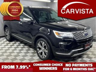 Used 2019 Ford Explorer Platinum 4WD - NO ACCIDENTS/FACTORY WARRANTY - for sale in Winnipeg, MB