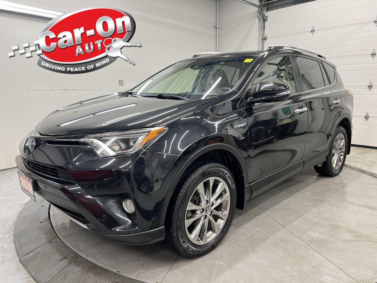 Used 2018 Toyota RAV4 Hybrid LIMITED AWD | ONLY 45,000 KMS! | LEATHER | SUNROOF for sale in Ottawa, ON