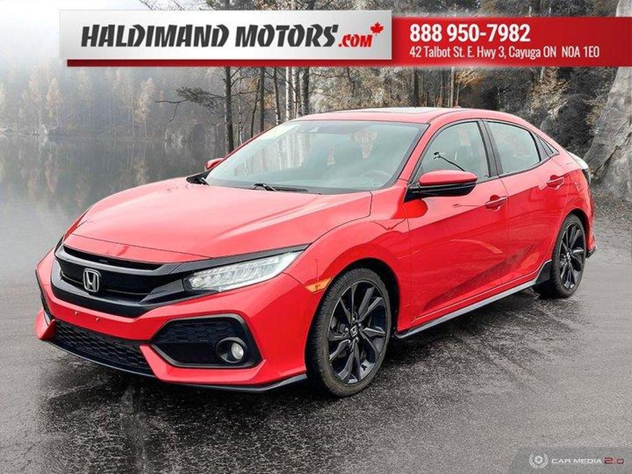 Used 2018 Honda Civic Hatchback Sport Touring for sale in Cayuga, ON