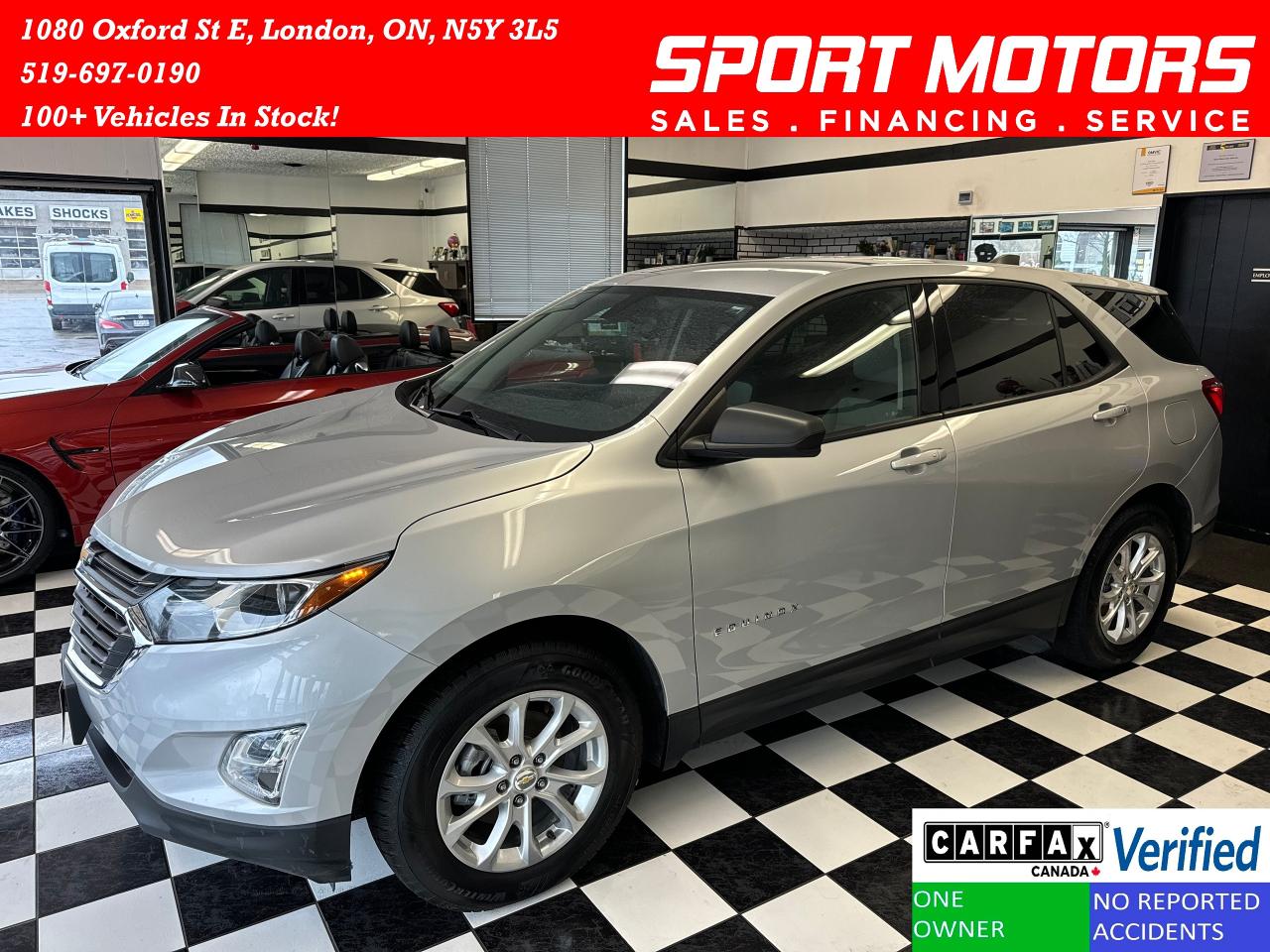 Used 2018 Chevrolet Equinox LS+Camera+RemoteStart+New Tires+Brakes+CLEANCARFAX for sale in London, ON