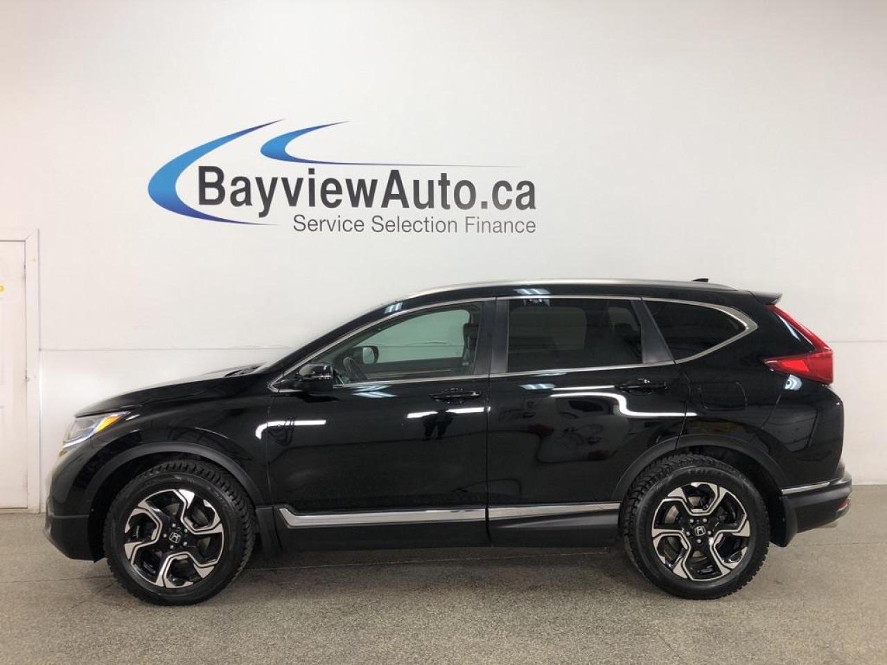 Used 2019 Honda CR-V Touring - TOURING! TURBO! AWD! HTD LTHR! NAV! PANOROOF! RAIN SENSING! PWR LIFTGATE! 70,000KMS! + MORE! for sale in Belleville, ON