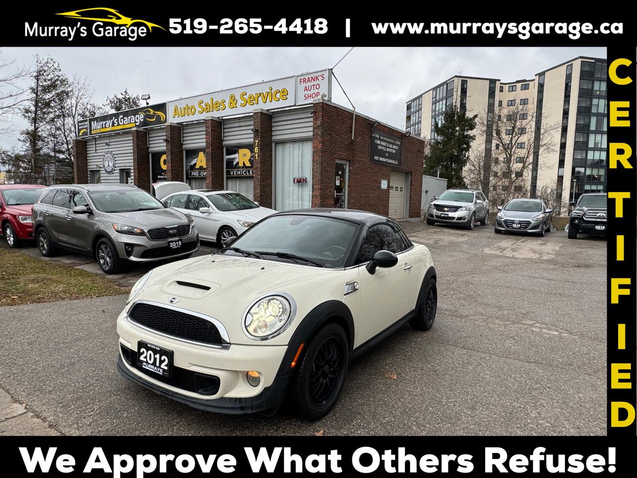 Used 2012 MINI Cooper Coupe S for sale in Guelph, ON