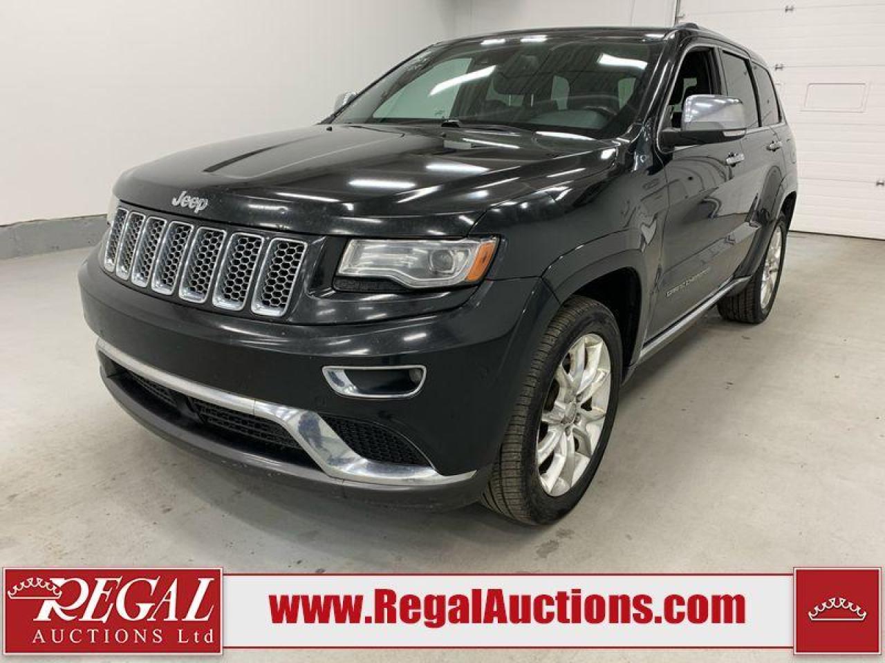 Used 2014 Jeep Grand Cherokee Summit for sale in Calgary, AB