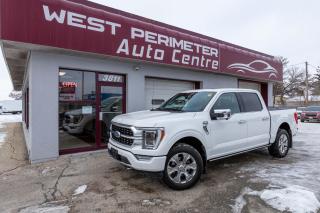 Used 2021 Ford F-150 PLATINUM 4WD SUPERCREW 5.5' BOX for sale in Winnipeg, MB