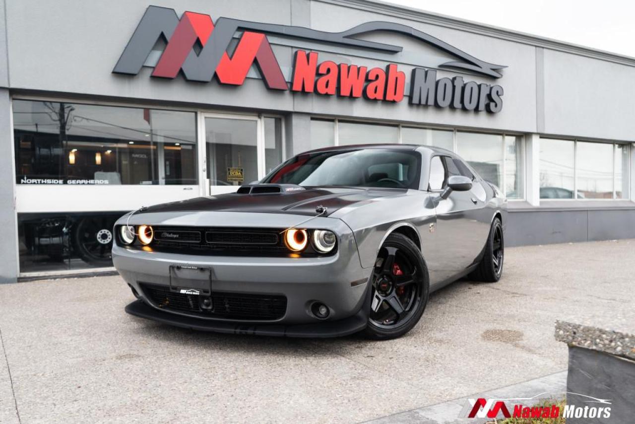 Used 2016 Dodge Challenger SCATPACK 392 HEMI|SUNROOF|RED INTERIOR|BREMBO BRAKES|ALLOYS| for sale in Brampton, ON