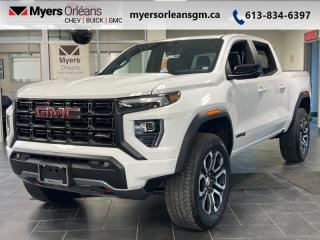 New 2023 GMC Canyon AT4  In stock and available for sale in Orleans, ON