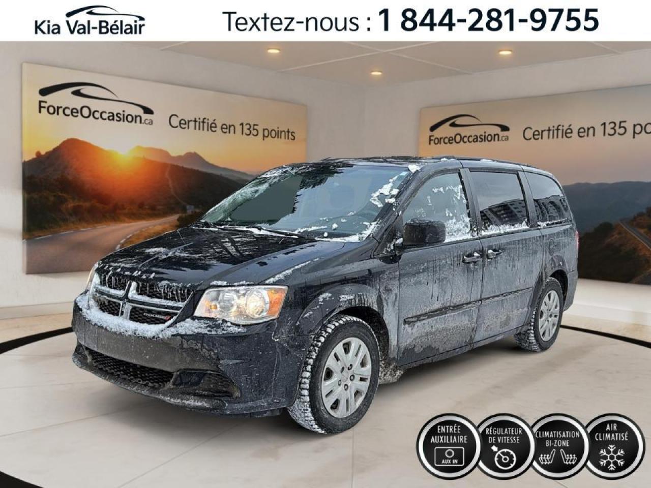 Used 2017 Dodge Grand Caravan SXT CRUISE*B-ZONE*A/C*AUX* * STOW N GO for sale in Québec, QC