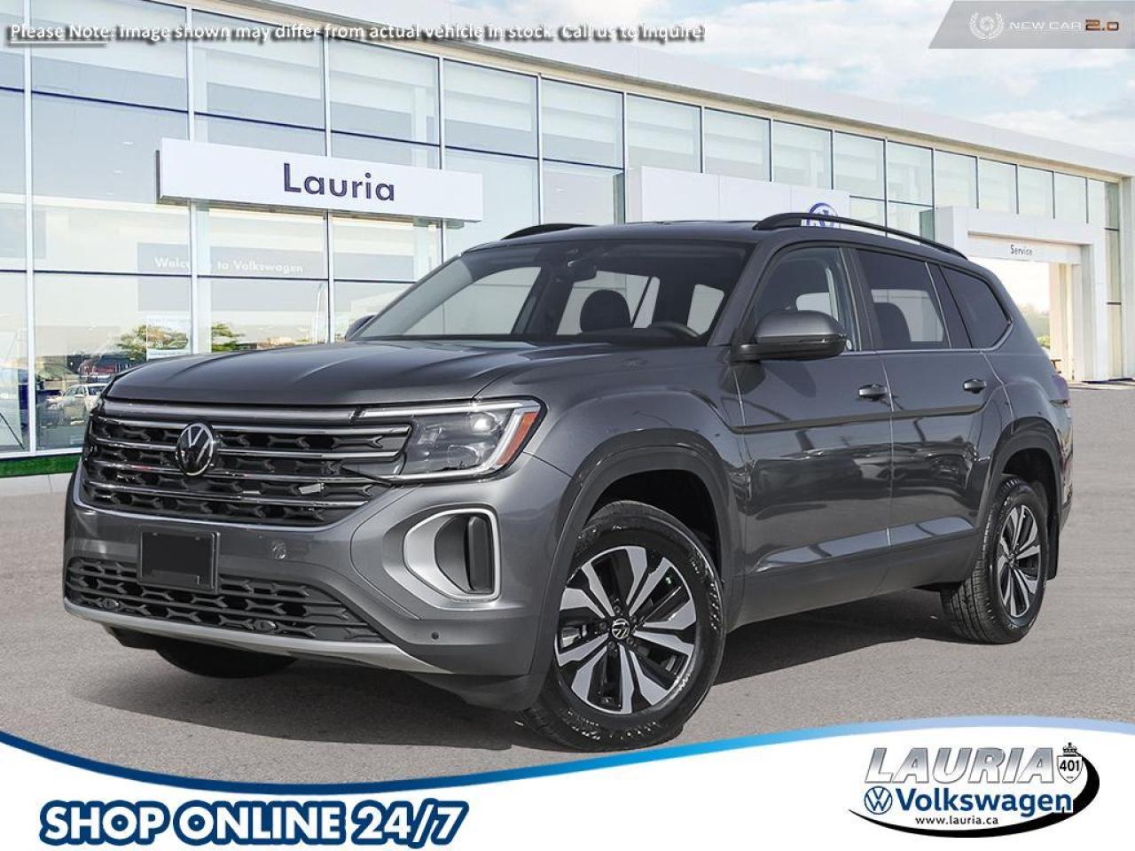 New 2024 Volkswagen Atlas 2.0T Comfortline 4Motion AWD - COMING SOON for sale in PORT HOPE, ON
