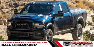 <b>Sunroof, Premium Audio, 5th Wheel Gooseneck Towing Prep Group!</b><br> <br> <br> <br>  This ultra capable Heavy Duty Ram 2500 is a muscular workhorse ready for any job you put in front of it. <br> <br>Endlessly capable, this 2024 Ram 2500HD pulls out all the stops, and has the towing capacity that sets it apart from the competition. On top of its proven Ram toughness, this Ram 2500HD has an ultra-quiet cabin full of amazing tech features that help make your workday more enjoyable. Whether youre in the commercial sector or looking for serious recreational towing rig, this impressive 2500HD is ready for anything that you are.<br> <br> This granite crystal sought after diesel Crew Cab 4X4 pickup   has an automatic transmission and is powered by a Cummins 370HP 6.7L Straight 6 Cylinder Engine. This vehicle has been upgraded with the following features: Sunroof, Premium Audio, 5th Wheel Gooseneck Towing Prep Group. <br><br> <br>To apply right now for financing use this link : <a href=https://www.crowfootdodgechrysler.com/tools/autoverify/finance.htm target=_blank>https://www.crowfootdodgechrysler.com/tools/autoverify/finance.htm</a><br><br> <br/> Total  cash rebate of $4000 is reflected in the price. Credit includes $4,000 Consumer Cash Discount. <br> Buy this vehicle now for the lowest bi-weekly payment of <b>$561.39</b> with $0 down for 96 months @ 6.49% APR O.A.C. ( Plus GST  documentation fee    / Total Obligation of $116770  ).  Incentives expire 2024-02-29.  See dealer for details. <br> <br>We pride ourselves in consistently exceeding our customers expectations. Please dont hesitate to give us a call.<br> Come by and check out our fleet of 80+ used cars and trucks and 180+ new cars and trucks for sale in Calgary.  o~o