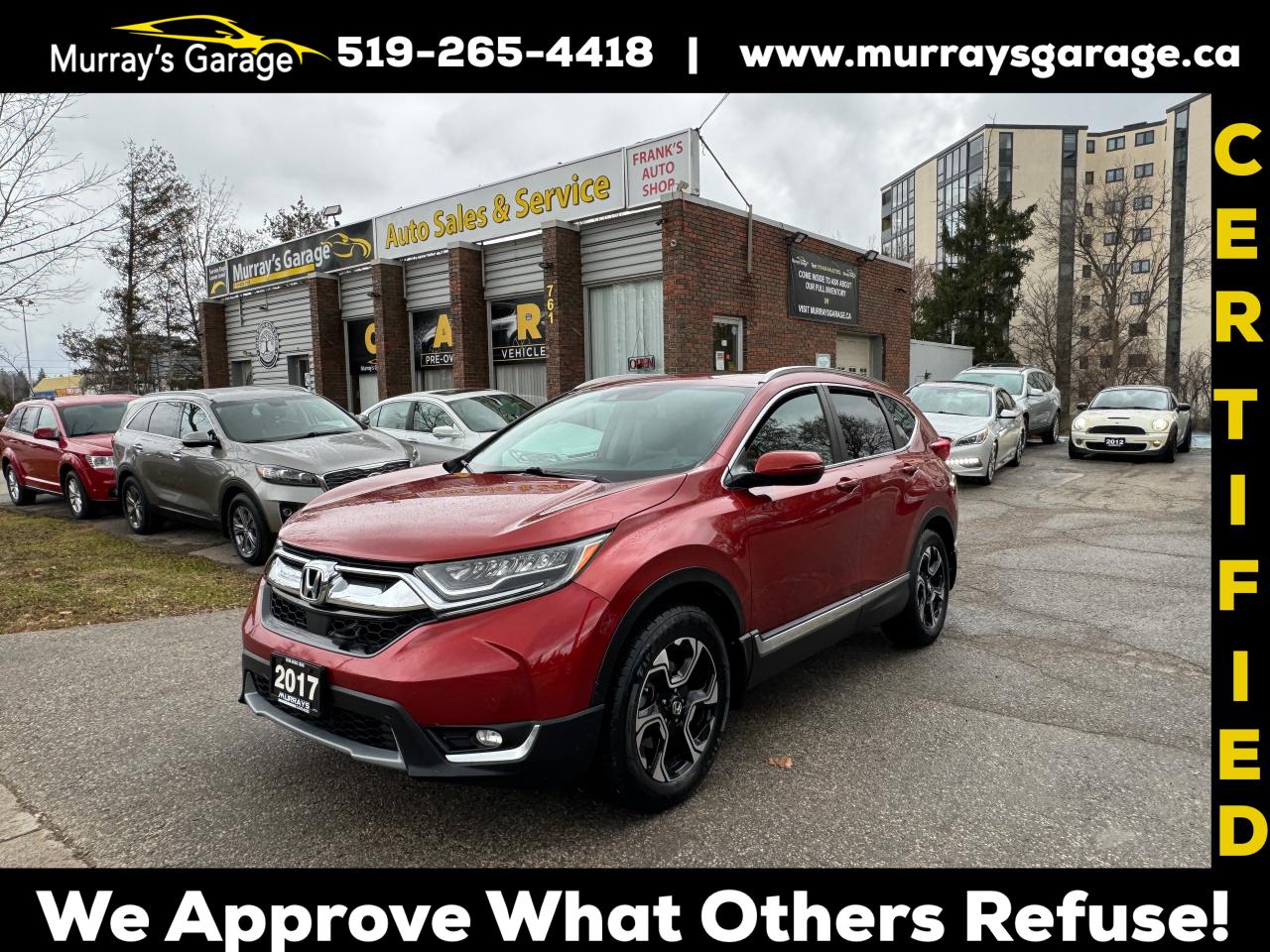 Used 2017 Honda CR-V Touring AWD for sale in Guelph, ON