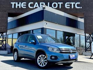 Used 2017 Volkswagen Tiguan Wolfsburg Edition APPLE CARPLAY/ANDROID AUTO, SIRIUS XM, HEATED LEATHER SEATS, BACK UP CAM, PUSH TO START!! for sale in Sudbury, ON