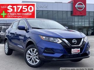 <b>Sunroof,  Heated Seats,  Apple CarPlay,  Android Auto,  Remote Start!</b><br> <br> <br> <br>Are you looking for the Best Deal of the Year on your next SUV? These Nearly-New 2023 Nissan Qashqai SUVs are a deal you cant miss. Save $1750 off the sale price AND receive 2 YEARS OF NO CHARGE OIL CHANGES (total of 4 oil changes).   Reignite the joy of driving with this sleek and stylish Nissan Qashqai. <br> <br>This Nissan Qashqai offers more than just snazzy styling and approachable dimensions. Under the beautiful exterior lies a carefully engineered powertrain that delivers both optimal efficiency and punchy performance, when needed. Occupants are treated to a well-built interior with solid refinement and intuitive technology, making every journey in the Qashqai an extremely exciting and comforting ride.<br> <br> This caspian blue SUV  has a cvt transmission and is powered by a  141HP 2.0L 4 Cylinder Engine.<br> <br> Our Qashqais trim level is SV AWD. This upgraded Nissan Qashqai SV sweetens the deal with an express opening glass sunroof with slide and tilt functionality and a power shade, halogen headlamps with automatic high beams, a sporty heated leather steering wheel, dual-zone climate control, and adaptive cruise control with steering, in addition to blind-spot monitoring, lane-keep assist, and front emergency braking. Additional features include heated front seats, proximity keyless entry with push button start, piano-black interior inserts, a rear-view camera, and a 6-speaker audio system, a 7-inch infotainment screen bundled with Apple CarPlay, Android Auto, and SiriusXM satellite radio. This vehicle has been upgraded with the following features: Sunroof,  Heated Seats,  Apple Carplay,  Android Auto,  Remote Start,  Blind Spot Detection,  Adaptive Cruise Control. <br><br> <br>To apply right now for financing use this link : <a href=https://www.bourgeoisnissan.com/finance/ target=_blank>https://www.bourgeoisnissan.com/finance/</a><br><br> <br/><br>Discount on vehicle represents the Cash Purchase discount applicable and is inclusive of all non-stackable and stackable cash purchase discounts from Nissan Canada and Bourgeois Midland Nissan and is offered in lieu of sub-vented lease or finance rates. To get details on current discounts applicable to this and other vehicles in our inventory for Lease and Finance customer, see a member of our team. </br></br>Since Bourgeois Midland Nissan opened its doors, we have been consistently striving to provide the BEST quality new and used vehicles to the Midland area. We have a passion for serving our community, and providing the best automotive services around.Customer service is our number one priority, and this commitment to quality extends to every department. That means that your experience with Bourgeois Midland Nissan will exceed your expectations  whether youre meeting with our sales team to buy a new car or truck, or youre bringing your vehicle in for a repair or checkup.Building lasting relationships is what were all about. We want every customer to feel confident with his or her purchase, and to have a stress-free experience. Our friendly team will happily give you a test drive of any of our vehicles, or answer any questions you have with NO sales pressure.We look forward to welcoming you to our dealership located at 760 Prospect Blvd in Midland, and helping you meet all of your auto needs!<br> Come by and check out our fleet of 30+ used cars and trucks and 100+ new cars and trucks for sale in Midland.  o~o