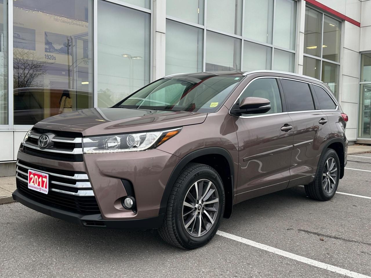 Used 2017 Toyota Highlander XLE-LEATHER+NAVI+MORE! for sale in Cobourg, ON