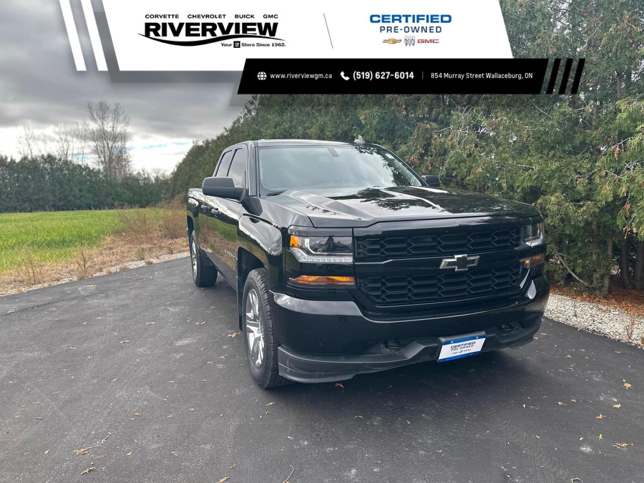 Used 2019 Chevrolet Silverado 1500 LD Silverado Custom REAR VIEW CAMERA | TRAILERING PACKAGE | BLUETOOTH | 5.3L ECOTEC V8 ENGINE for sale in Wallaceburg, ON
