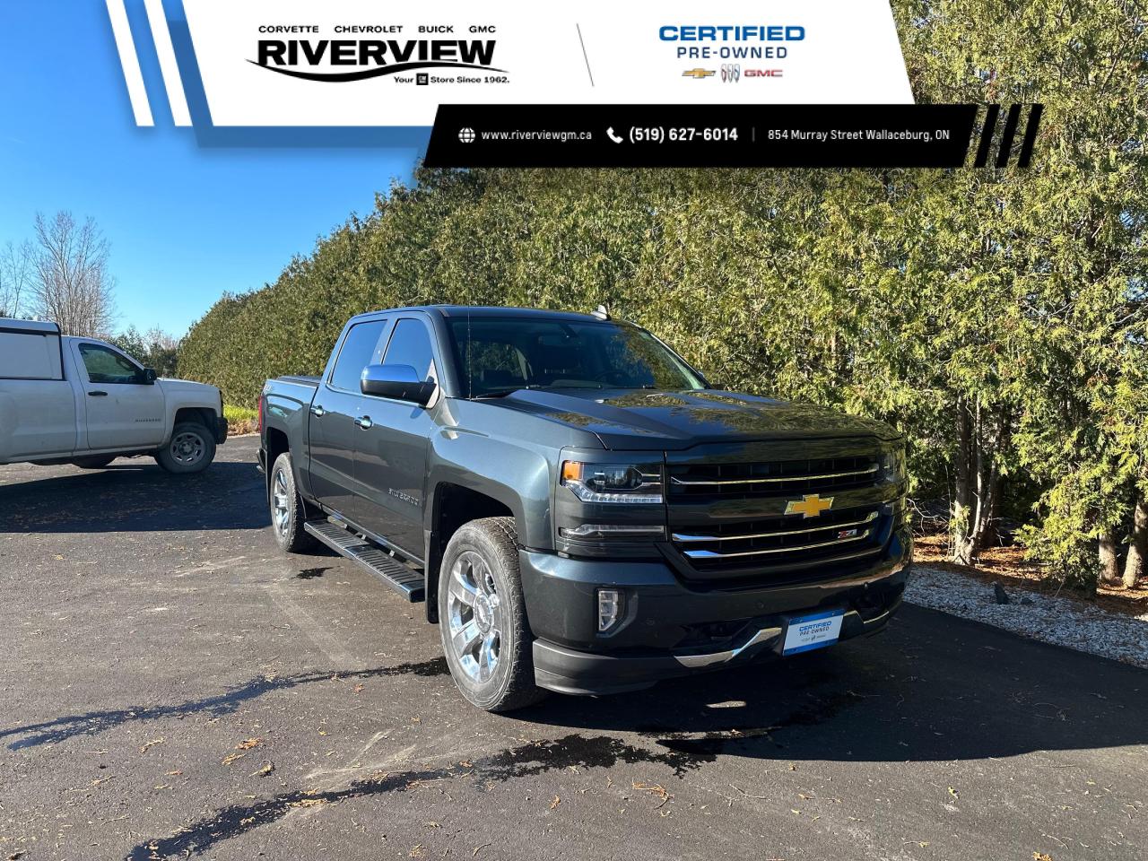 Used 2018 Chevrolet Silverado 1500 NO ACCIDENTS | LEATHER HEATED SEATS | REAR VIEW CAMERA | SUNROOF | TRAILERING PACKAGE for sale in Wallaceburg, ON