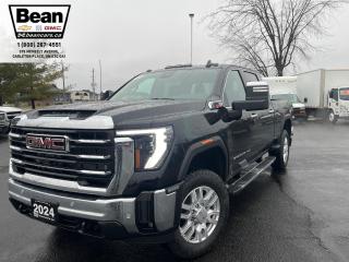 <h2><span style=font-size:18px><strong><span style=color:#2ecc71>Check out this 2024 GMC Sierra 2500HD SLT</span></strong></span></h2>

<p><span style=font-size:16px>Powered by a Duramax 6.6L V8 Turbo Diesel engine with up to 401 hp & up to 464 lb-ft of torque.</span></p>

<p><span style=font-size:16px><strong>Comfort & Convenience Features: </strong>includes remote start/entry, heated front & rear seats, heated steering wheel, ventilated front seats, multi-pro tailgate, HD surround vision & bed view camera.</span></p>

<p><span style=font-size:16px><strong>Infotainment Tech & Audio:</strong> includes 13.4" diagonal Premium GMC Infotainment System with Google built in apps such as navigation and voice assistance includes color touch-screen, multi-touch display, Bose premium audio system, wireless charging, Bluetooth streaming audio for music and most phones, wireless Android Auto and Apple CarPlay capability.</span></p>

<p><span style=font-size:16px><strong>This truck also comes equipped with the following packages…</strong></span></p>

<p><span style=font-size:16px><strong>Sierra HD Pro Safety Plus Package:</strong> HD surround vision, bed view camera, trailer side blind zone alert, rear cross traffic alert, front & rear park assist, driver safety alert seat, trailer camera.</span></p>

<p><span style=font-size:16px><strong>X31 Off-Road & Protection Package:</strong> Off-road suspension with twin-tube rancho shocks, hill decent control, X31 fender badge.</span></p>

<p><span style=font-size:16px><strong>SLT Premium Package:</strong> Front bucket seats with centre concole, wireless charging, ventilated front seats, Bose premium audio system, LED roof marker lamps, adaptive cruise control.</span></p>

<p><span style=font-size:16px><strong>Gooseneck/5th Wheel Package: </strong>Stamped bed holes with caps, 7-pin trailer harness.</span></p>

<h2><span style=font-size:18px><strong><span style=color:#2ecc71>Come test drive this truck today!</span></strong></span></h2>

<h2><span style=font-size:18px><strong><span style=color:#2ecc71>613-257-2432</span></strong></span></h2>