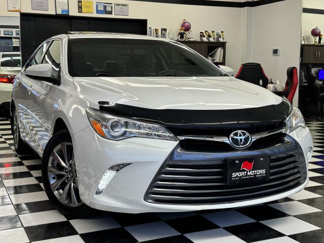 2016 Toyota Camry XLE+Heated Leather+Sunroof+GPS+Camera+Blind Spot Photo14