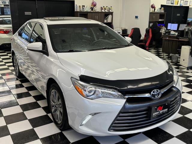 2016 Toyota Camry XLE+Heated Leather+Sunroof+GPS+Camera+Blind Spot Photo5