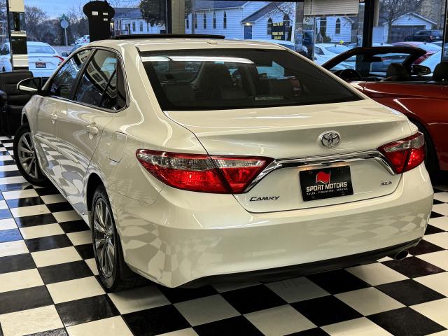 2016 Toyota Camry XLE+Heated Leather+Sunroof+GPS+Camera+Blind Spot Photo13