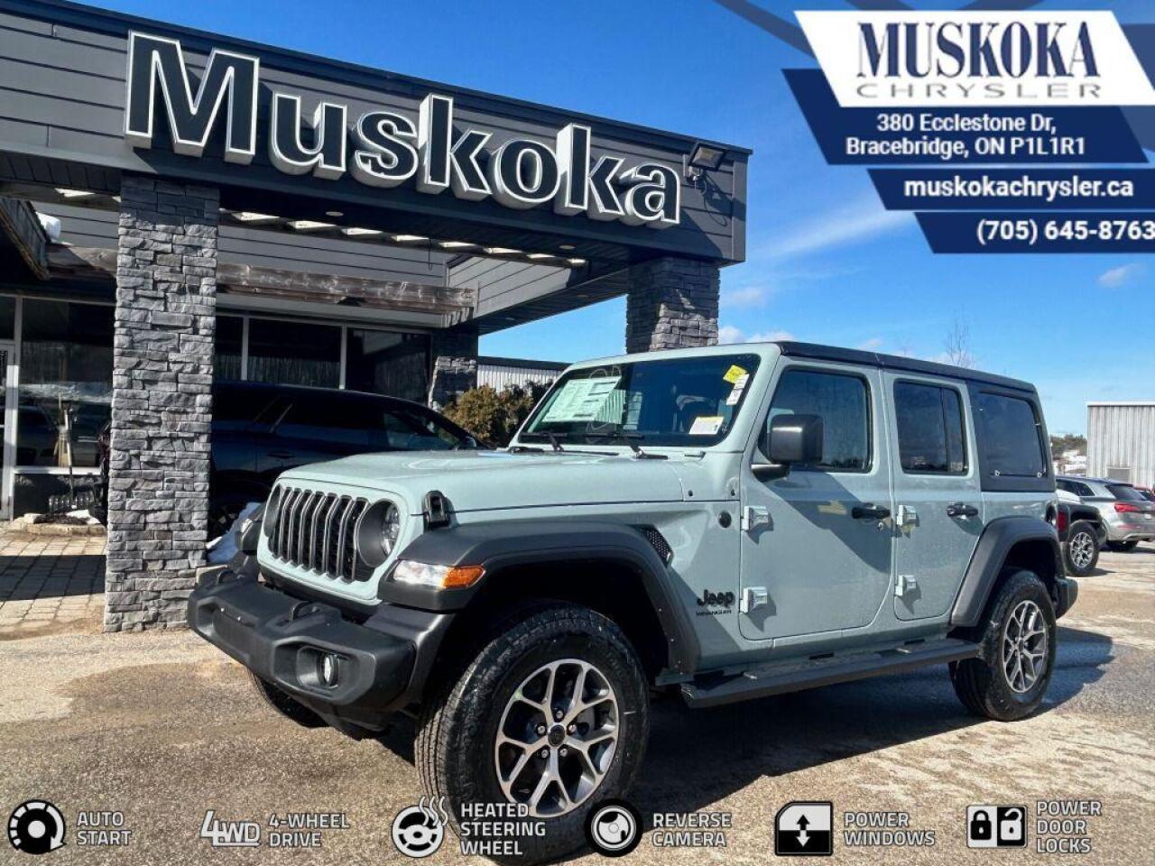 New 2024 Jeep Wrangler Sport S for sale in Bracebridge, ON