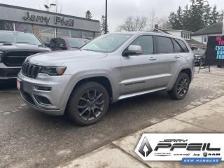 This beautiful Grand Cherokee High altitude is very well equipped with heated and ventilated front seats, heated 2nd row seats, heated steering wheel, remote start, panoramic sunroof, Navigation, backup camera, adaptive cruise control, blind spot monitoring and much more, please call or text 519-662-1063 to book your test drive !!