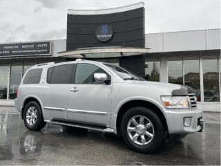 Used 2007 Infiniti QX56 5.6L 4WD LEATHER SUNROOF NAVI CAMRA DVD ENT 7-PASS for sale in Langley, BC