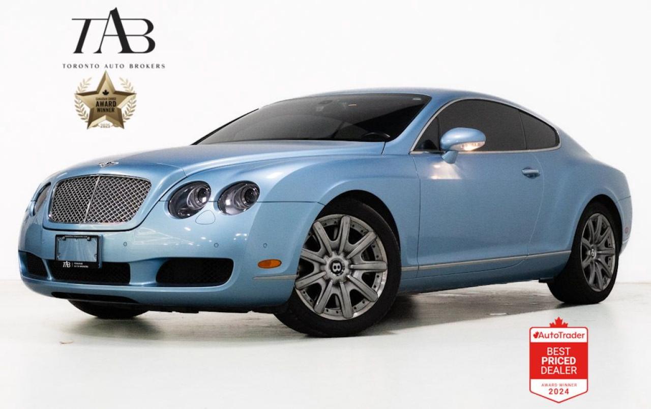 Used 2005 Bentley Continental GT V12 | TOUCHSCREEN for sale in Vaughan, ON