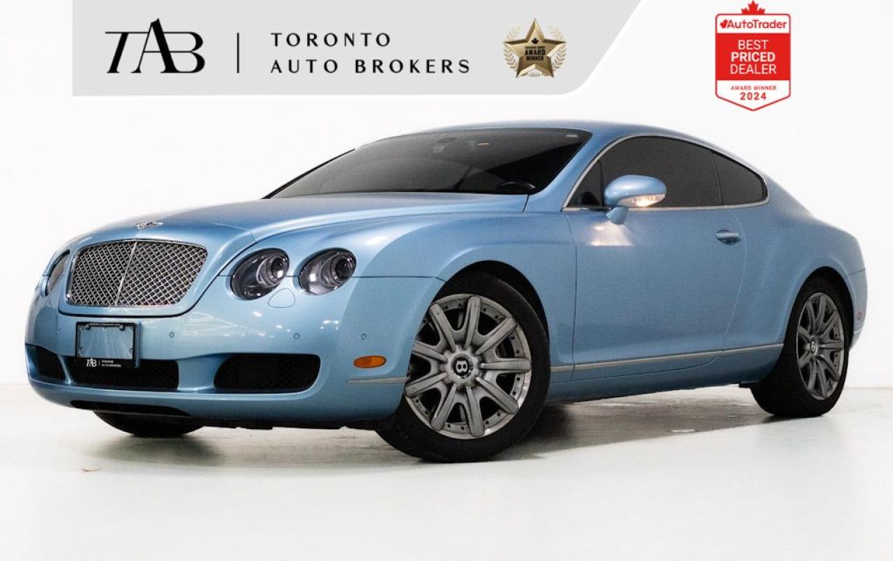 Used 2005 Bentley Continental GT V12 | TOUCHSCREEN for sale in Vaughan, ON