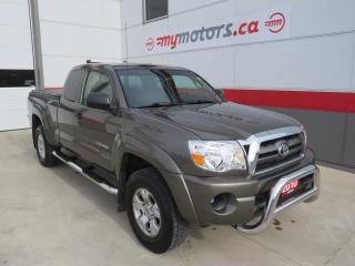 Used 2010 Toyota Tacoma SR5 (**4X4**5SPD MANUAL TRANSMISSION**ALLOY WHEELS** FOG LIGHTS**TONNEAU COVER**AM/FM/CD PLAYER**STEP SIDES**POWER WINDOWS** POWER LOCKS**) for sale in Tillsonburg, ON