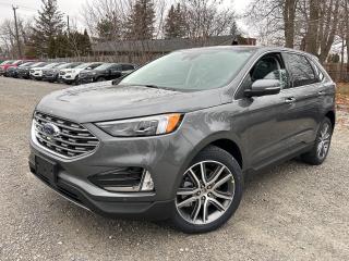 Leather Seats, Premium Audio, Heated Seats, Power Liftgate, Apple CarPlay, Android Auto, Remote Start, Ford Co-Pilot360, Lane Keep Assist, Lane Departure Warning, Forward Collision Alert, LED Lights, 4G WiFi, Proximity Key, Climate Control, SiriusXM           Many of our Demonstrators and Loaners are currently available for sale now that 2024 replacement vehicles have arrived. Ask for more details!    Why Buy From Winegard Ford?   * No Administration fees  * No Additional Charges for Factory Orders  * 100 Point Inspection on All Used Vehicles  * Full Tank of Fuel with Every New or Used Vehicle Purchase  * Licensed Ford Accessories Available  *  Window Tinting Available  * Custom Truck Lift and Leveling Packages Available         Made without compromise, the Ford Edge is ready for whatever you had in mind.      With meticulous attention to detail and amazing style, the Ford Edge seamlessly integrates power, performance and handling with awesome technology to help you multitask your way through the challenges that life throws your way. Made for an active lifestyle and spontaneous getaways, the Ford Edge is as rough and tumble as you are. Push the boundaries and stay connected to the road with this sweet ride!      This carbonized grey metallic SUV  has an automatic transmission and is powered by a  250HP 2.0L 4 Cylinder Engine.      Our Edges trim level is Titanium. For a healthy dose of luxury and refinement, step up to this Titanium trim, lavishly appointed with premium heated leather seats with power adjustment and lumbar support, perimeter approach lights, a sonorous 12-speaker Bang & Olufsen audio system, and a numeric keypad for extra security. This trim also features a power liftgate for rear cargo access, a key fob with remote engine start and rear parking sensors, a 12-inch capacitive infotainment screen bundled with wireless Apple CarPlay and Android Auto, SiriusXM satellite radio, and 4G mobile hotspot internet connectivity. You and yours are assured of optimum road safety, with blind spot detection, rear cross traffic alert, pre-collision assist with automatic emergency braking, lane keeping assist, lane departure warning, forward collision alert, driver monitoring alert, and a rearview camera with an inbuilt washer. Also standard include proximity keyless entry, dual-zone climate control, 60-40 split front folding rear seats, LED headlights with automatic high beams, and even more.      View the original window sticker for this vehicle with this url http://www.windowsticker.forddirect.com/windowsticker.pdf?vin=2FMPK4K97RBA67200.     To apply right now for financing use this link : http://www.winegardford.com/financing/application.htm         Weve discounted this vehicle $1250.    4.99% financing for 84 months.    Buy this vehicle now for the lowest bi-weekly payment of $409.39 with $0 down for 84 months @ 4.99% APR O.A.C. ( taxes included, $13 documentation fee   / Total cost of borrowing $11672   ).  Incentives expire 2024-05-31.  See dealer for details.          Come by and check out our fleet of 20+ used cars and trucks and 80+ new cars and trucks for sale in Caledonia.  o~o