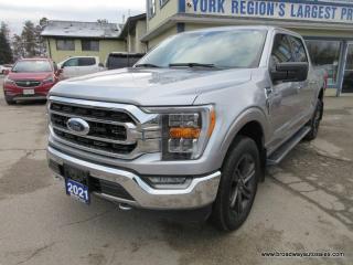 Used 2021 Ford F-150 LIKE NEW XLT-MODEL 6 PASSENGER 3.3L - V6.. 4X4.. CREW-CAB.. SHORTY.. NAVIGATION.. BACK-UP CAMERA.. BLUETOOTH SYSTEM.. PRO-TRAILER-ASSIST-PACKAGE.. for sale in Bradford, ON